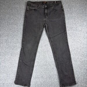 Ring of Fire Casual Jeans Men's Size 34x30 Black Y2K Grunge